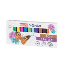 Porpasztell kréta 65 x 10mm, 12 db-os készlet