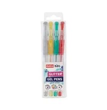 GEL GLITTER  csillámos zselés toll készlet 4 db