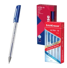 EK-13873 Golyóstoll Kék Ultra-10 Stick Classic