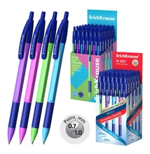 EK-46769 Golyóstoll Kék R-301 Matic&amp;Grip Neon