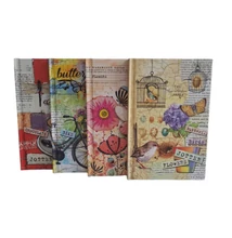 Notesz vonalas 105*165mm 80lap Flowers