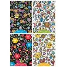 FC-17100-03v Notesz vonalas 125*200mm 80lap My floral jotter