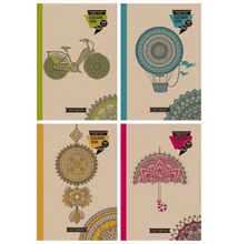 FC-1825-28 Notesz vonalas 105*165mm 80lap Ethnic style Mandala