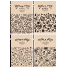 FC-18378-81 Notesz vegyes oldalak 143*215mm 96lap Kraft virágos FC-18378-81 Notesz vegyes oldalak 143*215mm 96lap Kraft virágos