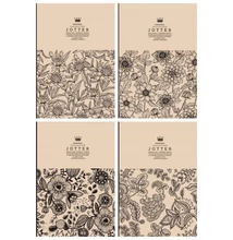 FC-18378-97 Notesz vegyes oldalak 113*165mm 96lap Kraft Garden