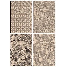 FC-18394-97 Notesz vegyes oldalak 143*215mm 96lap Kraft virágos minták FC-18394-97 Notesz vegyes oldalak 143*215mm 96lap Kraft virágos minták