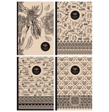 FC-18458-61k Notesz kockás 165*238mm 80lap Boho style