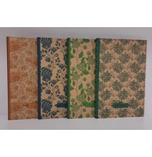 FC-1893-96v Notesz vonalas 190*285 120lap Kraft Floral