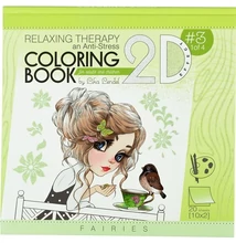 FC-1911 Kifestőkönyv 20*20cm #3 Fairies