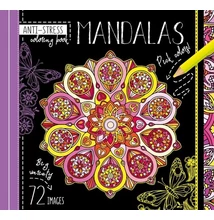 Antistress kifestőkönyv 20*20cm, Mandalas