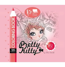FC-20421 Kifestőkönyv 20*20cm Pretty Kitty #2