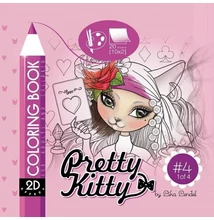 FC-20423 Kifestőkönyv 20*20cm Pretty Kitty #4