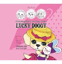 FC-21294 Kifestőkönyv 20*20cm Lucky Doggy #2