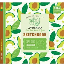 FC-21522 Vázlatfüzet 200*200mm 36lap Avokádós