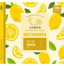 FC-21524 Vázlatfüzet 200*200mm 36lap Citromos