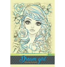 FC-21540 Antistress kifestőkönyv felnőtteknek A/4 - Dream Girl #3