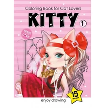 Kifestőkönyv A/4 Kitty 1