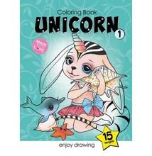Kifestőkönyv A/4 Unicorn 1