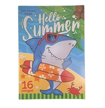 Kifestőkönyv A/5 Hello Summer