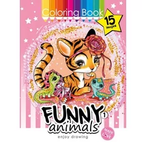 FC-22172 Kifestőkönyv A/4 Funny animals 1