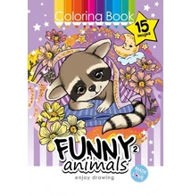 FC-22173 Kifestőkönyv A/4 Funny animals 2