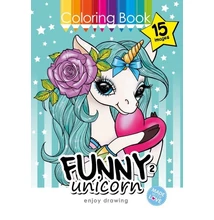 FC-22175 Kifestőkönyv A/4 Funny Unicorn 2
