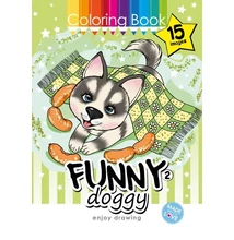 FC-22177 Kifestőkönyv A/4 Funny doggy 2