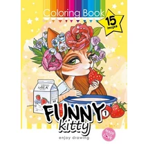 FC-22178 Kifestőkönyv A/4 Funny Kitty 1