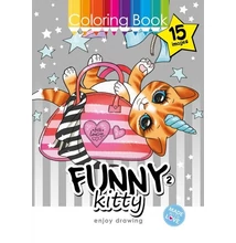 FC-22179 Kifestőkönyv A/4 Funny Kitty 2