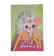 Kifestőkönyv A/5 Little Animals 2