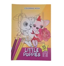FC-22185 Kifestőkönyv A/5 Little Puppies 2