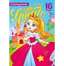 FC-22192 Kifestőkönyv A/4 Little Queen