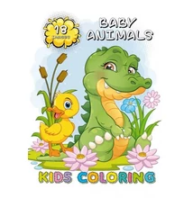 FC-22206 Kifestőkönyv A/4 Baby Animals