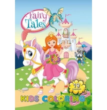 Kifestőkönyv A/4 Fairy Tales
