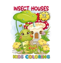 FC-22209 Kifestőkönyv A/4 Insect Houses