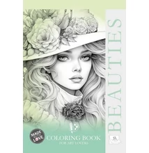 FC-23196 Kifestőkönyv felnőtteknek A/4, Beauties 1