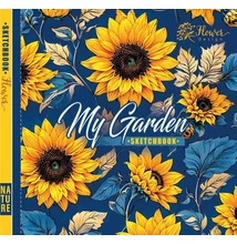 FC-23301 Vázlatfüzet 200*200mm 36lap My garden Napraforgós