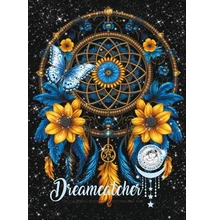 FC-24001 Kifestő felnőtteknek A/4 Dreamcatcher (kék)