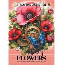 FC-24006 Kifestő felnőtteknek A/4 Flowers (piros)