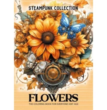 FC-24007 Kifestő felnőtteknek A/4 Flowers (sárga)