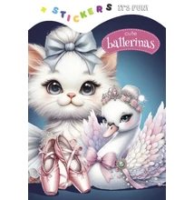 FC-24271 Kifestő matricával 135*200mm 8lap Cute ballerinas