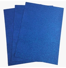 FC-GL250-022 Kreatív Glitteres színes papír A4 3db Kék