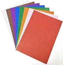 FC-GL250-8 Kreatív Glitteres színes papír A4 8db MIX