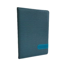 FC-N9083 Notesz PVC vonalas A/5 80lap Kék dombornyomott