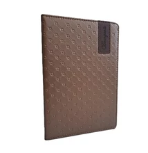 FC-N9089 Notesz PVC vonalas A/5 80lap Barna steppelt