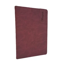 FC-N9105 Notesz PVC pontozott A/5 80lap Gyűrött bordó