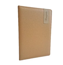 FC-N9230 Notesz PVC kockás A/5 80lap Arany krokodilbőr