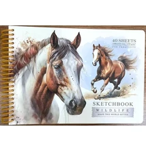 FC-N9653 Vázlatfüzet A/5 40lap Lovas