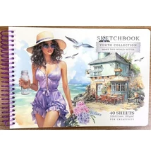 FC-N9655 Vázlatfüzet A/5 40lap Tengerpart