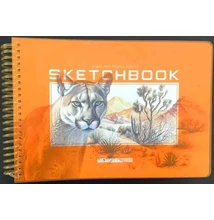 FC-N9672 Vázlatfüzet A/5 40lap Puma (narancssárga)